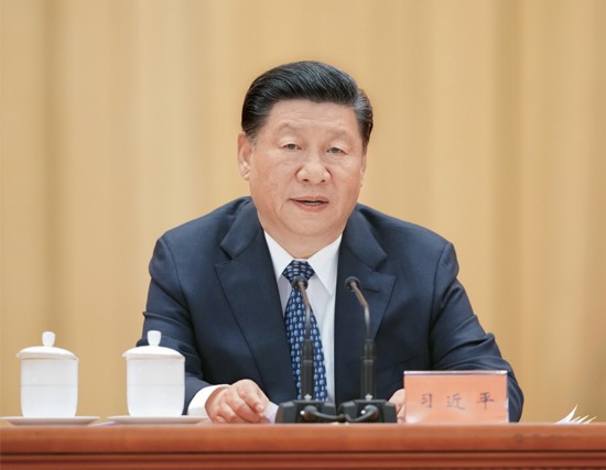 2021年5月28日，中國科學(xué)院第二十次院士大會、中國工程院第十五次院士大會和中國科學(xué)技術(shù)協(xié)會第十次全國代表大會在北京人民大會堂隆重召開。中共中央總書記、國家主席、中央軍委主席習(xí)近平出席大會并發(fā)表重要講話。 新華社記者 李響/攝